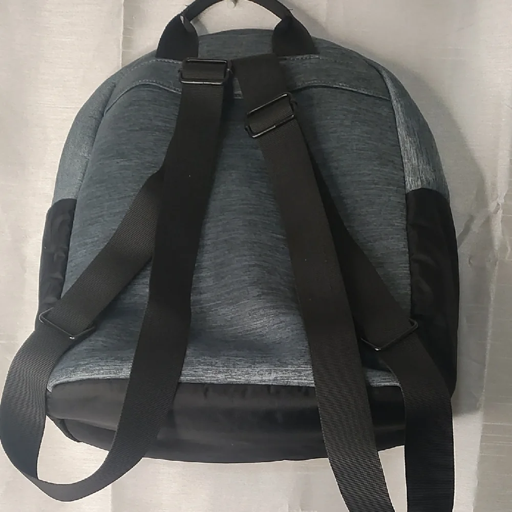 Repetto Gray and Black Backpack with Padded Straps‎